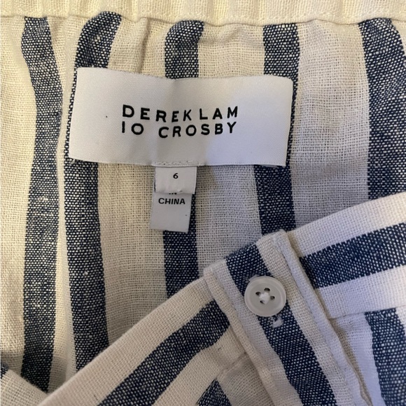 Derek Lam linen off shoulder button down - Picture 5 of 5